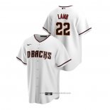 Maglia Baseball Uomo Arizona Diamondbacks Jake Lamb Replica Home Bianco