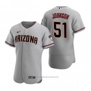 Maglia Baseball Uomo Arizona Diamondbacks Randy Johnson Autentico 2020 Road Grigio