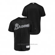 Maglia Baseball Uomo Atlanta Braves 2019 Players Weekend Autentico Nero