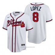 Maglia Baseball Uomo Atlanta Braves Javy Lopez Hispanic Heritage Bianco