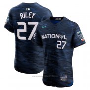 Maglia Baseball Uomo Austin Riley All Star 2023 Vapor Premier Elite Blu