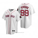 Maglia Baseball Uomo Boston Red Sox Alex Verdugo Home Bianco