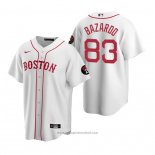 Maglia Baseball Uomo Boston Red Sox Eduard Bazardo Replica Bianco