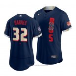 Maglia Baseball Uomo Boston Red Sox Matt Barnes 2021 All Star Autentico Blu