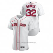 Maglia Baseball Uomo Boston Red Sox Matt Barnes Autentico Bianco