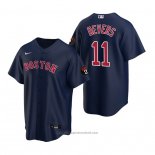 Maglia Baseball Uomo Boston Red Sox Rafael Devers Replica Blu