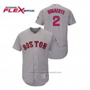 Maglia Baseball Uomo Boston Red Sox Xander Bogaerts Autentico Flex Base Grigio