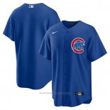 Maglia Baseball Uomo Chicago Cubs Alternato Replica Blu