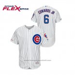 Maglia Baseball Uomo Chicago Cubs Carl Edwards Jr Autentico Flex Base Bianco Blu