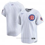 Maglia Baseball Uomo Chicago Cubs Home Limited Bianco