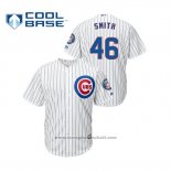 Maglia Baseball Uomo Chicago Cubs Lee Smith Cool Base 2019 Hall of Fame Induction Bianco1