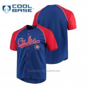 Maglia Baseball Uomo Chicago Cubs Personalizzate Stitches Blu Rosso