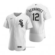 Maglia Baseball Uomo Chicago White Sox Cesar Hernandez Autentico Home Bianco