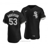 Maglia Baseball Uomo Chicago White Sox Drew Anderson Autentico Alternato 2020 Nero