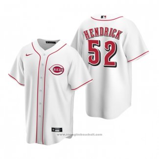 Maglia Baseball Uomo Cincinnati Reds Austin Hendrick Replica 2020 Bianco