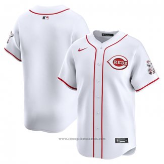 Maglia Baseball Uomo Cincinnati Reds Home Limited Bianco