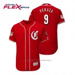 Maglia Baseball Uomo Cincinnati Reds Jose Peraza Flex Base Allenamento Primaverile 2019 Rosso