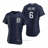 Maglia Baseball Uomo Detroit Tigers AL Kaline Autentico 2020 Alternato Blu
