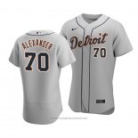 Maglia Baseball Uomo Detroit Tigers Tyler Alexander Autentico Road Grigio