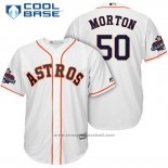 Maglia Baseball Uomo Houston Astros Charlie Morton Bianco Cool Base