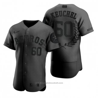 Maglia Baseball Uomo Houston Astros Dallas Keuchel Award Collection AL Cy Young Nero