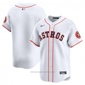 Maglia Baseball Uomo Houston Astros Home Limited Bianco