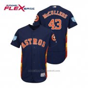 Maglia Baseball Uomo Houston Astros Lance Mccullers Flex Base Allenamento Primaverile 2019 Blu