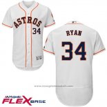 Maglia Baseball Uomo Houston Astros Nolan Ryan Bianco Flex Base