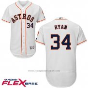 Maglia Baseball Uomo Houston Astros Nolan Ryan Bianco Flex Base