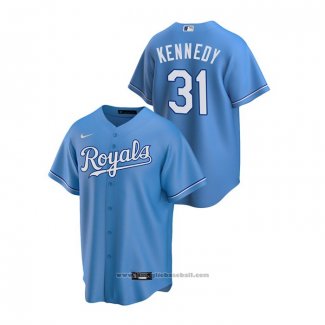 Maglia Baseball Uomo Kansas City Royals Ian Kennedy Replica Alternato Blu