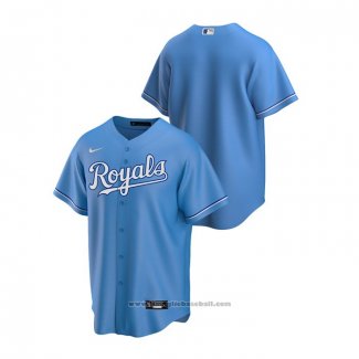 Maglia Baseball Uomo Kansas City Royals Replica Alternato Blu