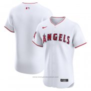 Maglia Baseball Uomo Los Angeles Angels Home Elite Bianco