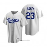 Maglia Baseball Uomo Los Angeles Dodgers Danny Duffy Cooperstown Collection Home Bianco