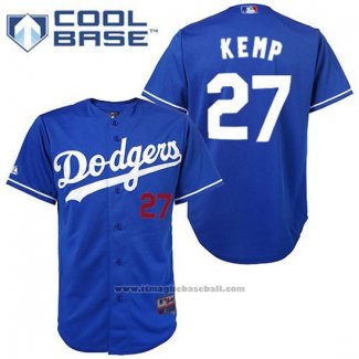 Maglia Baseball Uomo Los Angeles Dodgers Matt Kemp Cool Base Giocatore