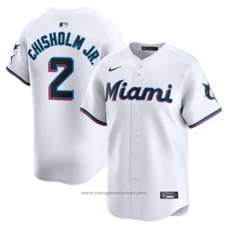 Maglia Baseball Uomo Miami Marlins Jazz Chisholm JR. Alternato Replica Nero