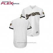 Maglia Baseball Uomo Milwaukee Brewers 2018 Memorial Day Flex Base Bianco