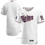 Maglia Baseball Uomo Minnesota Twins 60th Season Primera Autentico Bianco