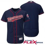 Maglia Baseball Uomo Minnesota Twins Blu Flex Base Autentico Collection