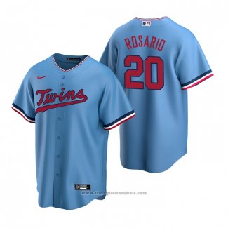 Maglia Baseball Uomo Minnesota Twins Eddie Rosario Replica Alternato Blu