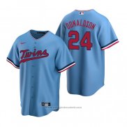 Maglia Baseball Uomo Minnesota Twins Josh Donaldson Replica Alternato Blu