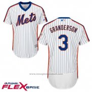 Maglia Baseball Uomo New York Mets Curtis Granderson Flex Base Bianco