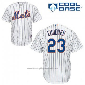 Maglia Baseball Uomo New York Mets Michael Cuddyer 23 Bianco Home Cool Base