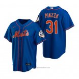 Maglia Baseball Uomo New York Mets Mike Piazza Alternato Blu