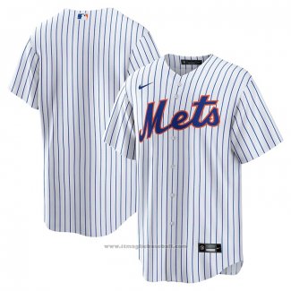 Maglia Baseball Uomo New York Mets Primera Replica Bianco