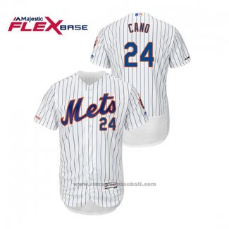 Maglia Baseball Uomo New York Mets Robinson Cano 150 Anniversario Autentico Flex Base Bianco