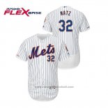Maglia Baseball Uomo New York Mets Steven Matz 150 Anniversario Autentico Flex Base Bianco