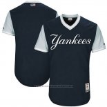 Maglia Baseball Uomo New York Yankees 2017 Little League World Series Blu