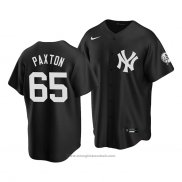 Maglia Baseball Uomo New York Yankees James Paxton Replica 2020 Nero