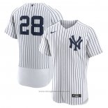 Maglia Baseball Uomo New York Yankees Josh Donaldson Primera Autentico Bianco