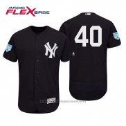 Maglia Baseball Uomo New York Yankees Luis Severino Flex Base Allenamento Primaverile 2019 Blu